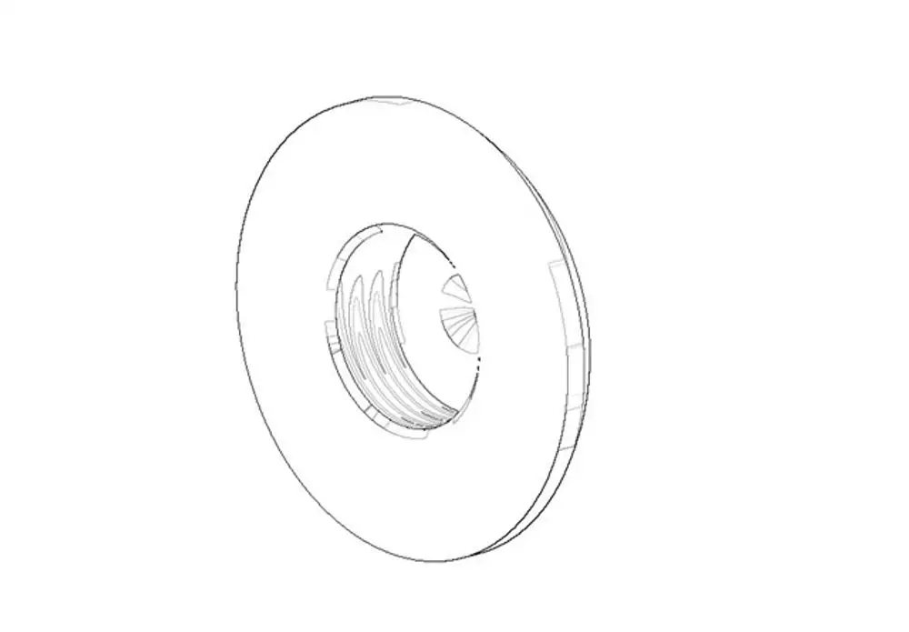DORNBRACHT Abdeckung ERSATZTEILE 083030501 D. 30 x 9,5 mm Platin, 083030501-08 Galeriebild 1
